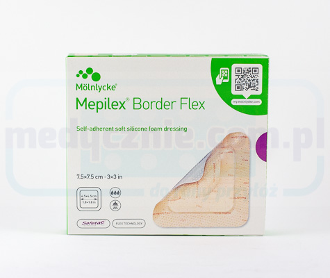 Mepilex Border Flex 7,5cm* 7,5cm 1St.